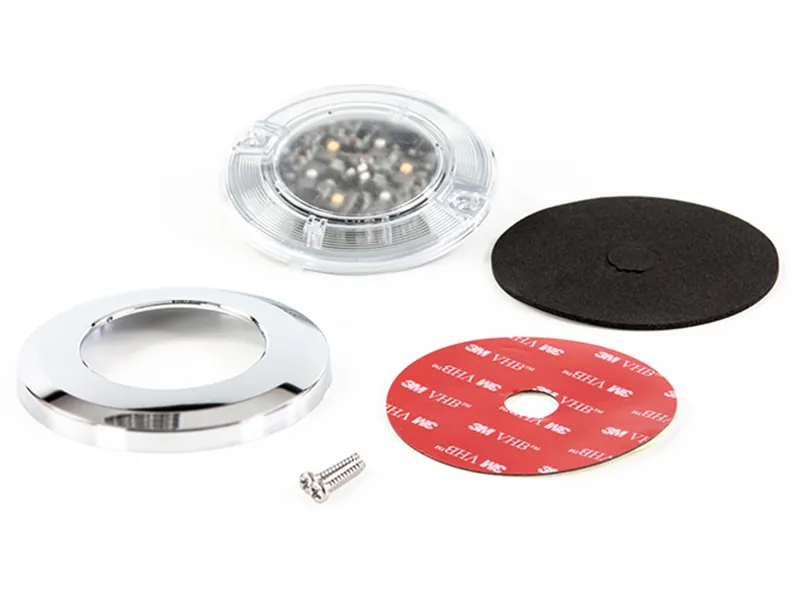 LED Kabinebelysning 12-24V 390lm Vandtæt IPX8 - Kompakt Indvendig Belysning til Køretøjer - Billede 3