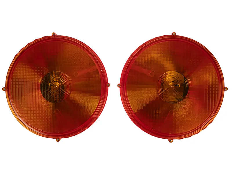 LED Advarselslys Sæt 12/24V - 2 stk. med 4 LED'er og 5m Kabel - Billede 2