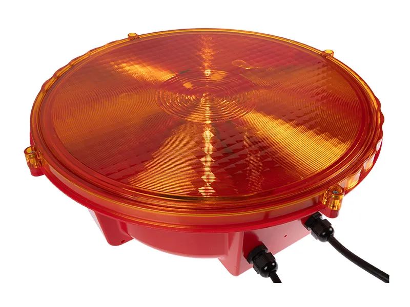 LED Advarselslys Sæt 12/24V - 2 stk. med 4 LED'er og 5m Kabel - Billede 6