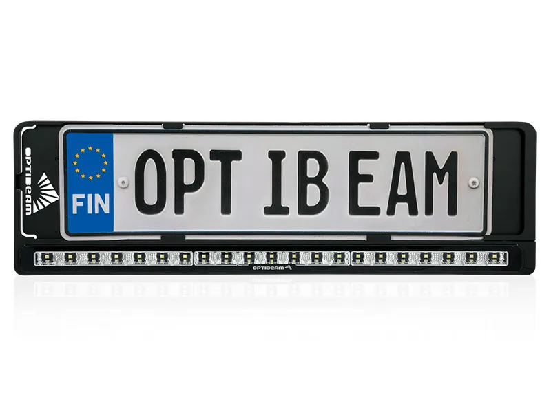 Optibeam E-Bar Reverse LED Arbejdslys med Nummerpladeholder 4800/1200 lumen 12-24V - Billede 2