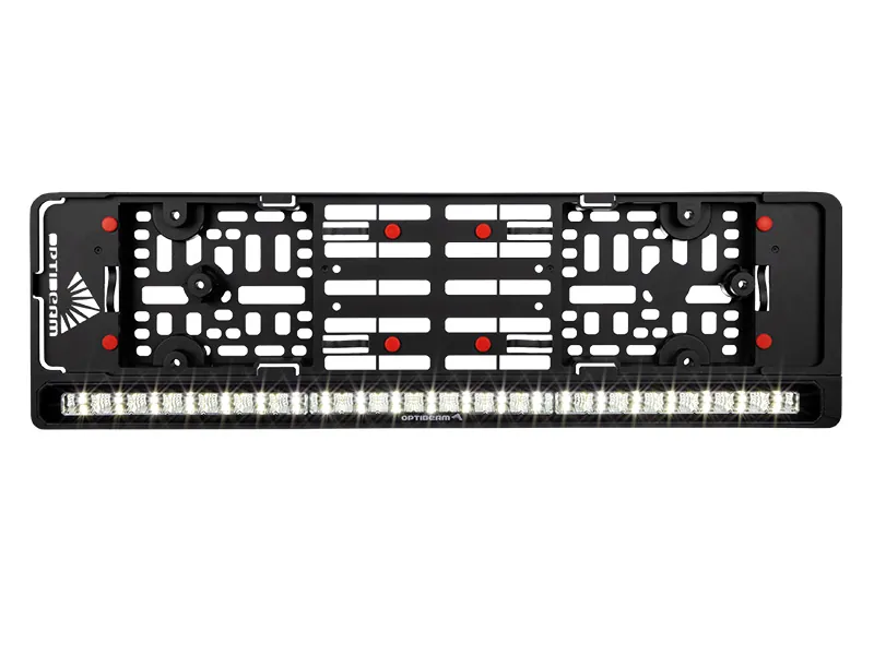 Optibeam E-Bar Reverse LED Arbejdslys med Nummerpladeholder 4800/1200 lumen 12-24V - Billede 3