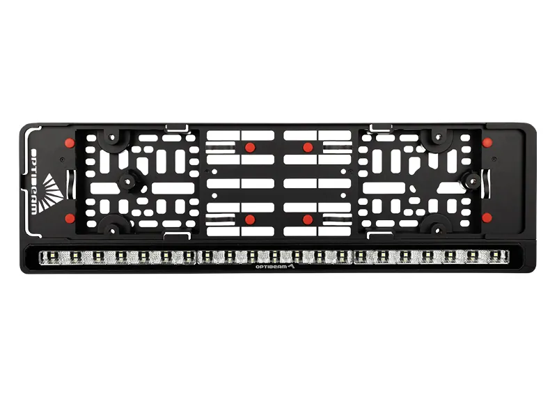 Optibeam E-Bar Reverse LED Arbejdslys med Nummerpladeholder 4800/1200 lumen 12-24V - Billede 4