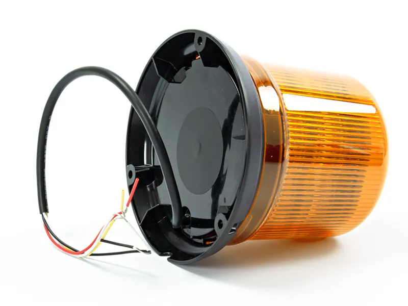 AXIXTECH LED Advarselsblink 12-24V med 3-Bolt Montering - 10 LED Rotorblink - Billede 2