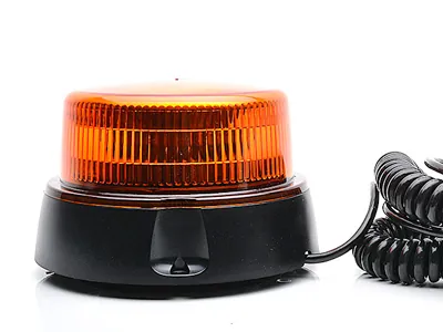 WAS LED Rotorblink Magnet 12-24V Amber - ECE R65 Godkendt - Billede 2