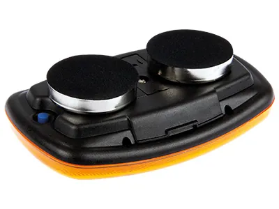 LED Advarselslys Batteridrevet 18 LED Amber - Magnetmontering - Billede 3