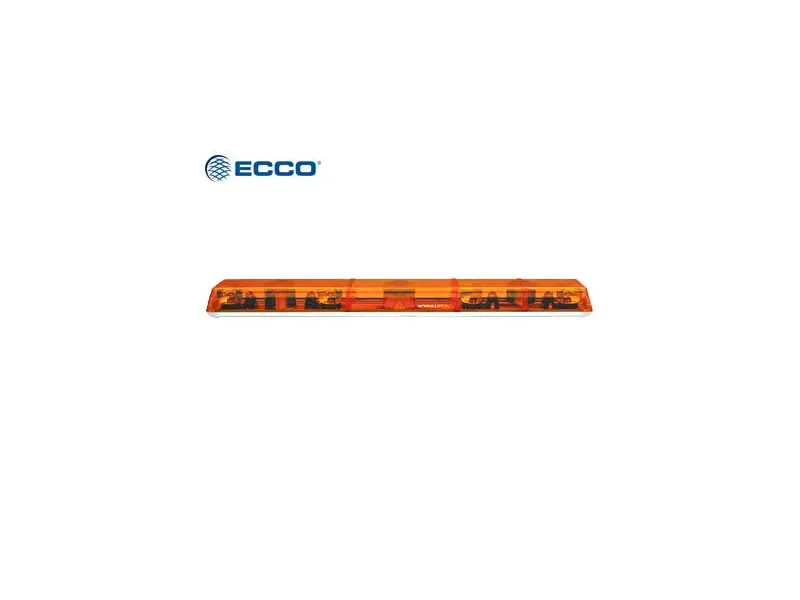 Ecco FF advarselslysbro halogen 1372 mm 24V, 4 x H1, gul - Ledekstralys.dk