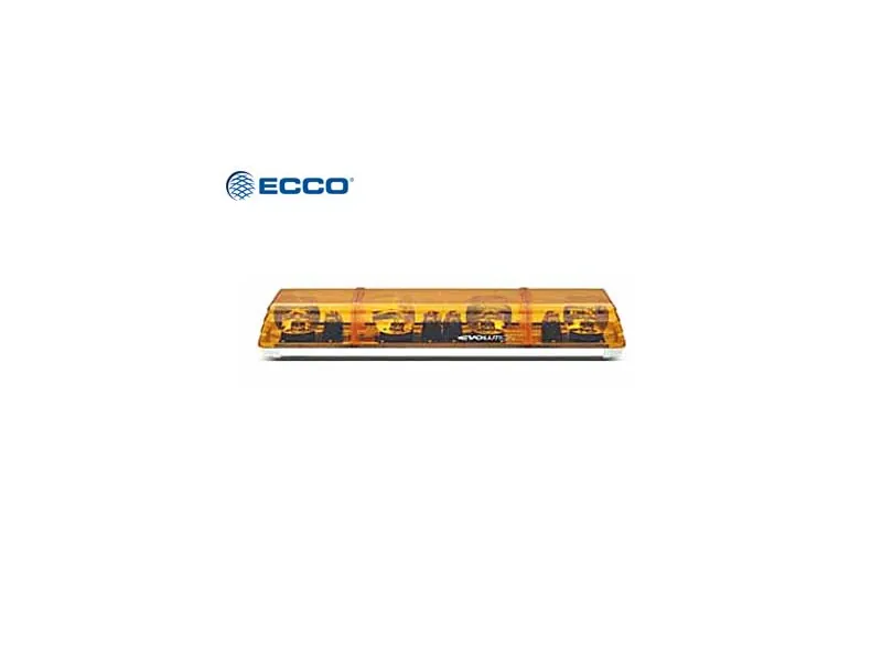 Ecco advarselslysbro halogen 742 mm 24V, 4 roterende - Ledekstralys.dk