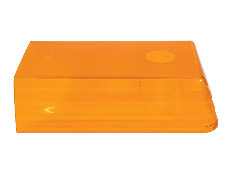 Ecco endeglas gult 325 mm til advarselslysbro 1603-626602 - Ledekstralys.dk