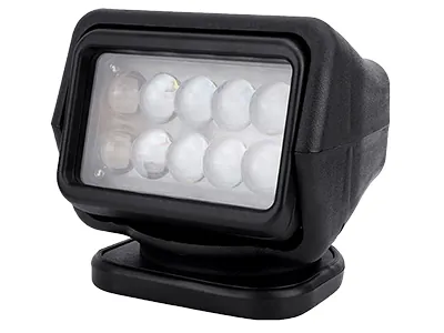 LED Search Light 50W 4000lm med Trådløs Fjernbetjening 12/24V - Ledekstralys.dk