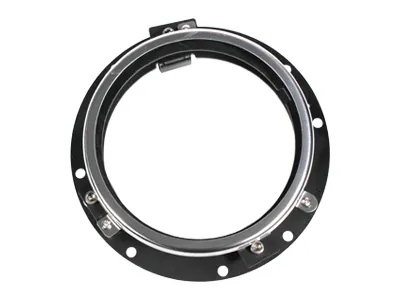 Metalbeslag til LED-forlygter 5¾" - Monteringsbeslag til 1605-5010 - Billede 2