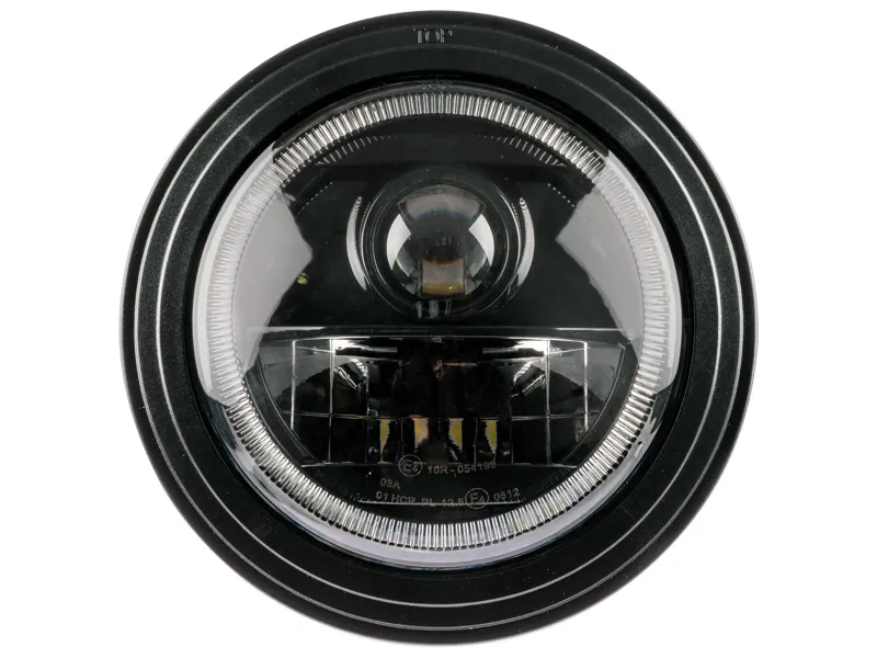 LED Kørelys 5¾ tommer med Parkeringslys - 10-30V - E-godkendt - 15W - Ledekstralys.dk