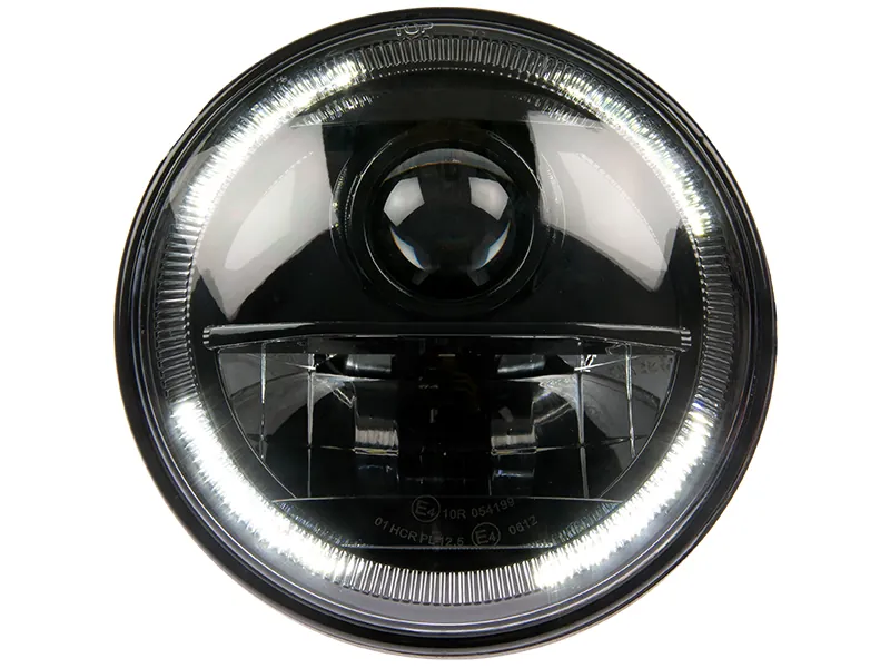 LED Kørelys 5¾ tommer med Parkeringslys - 10-30V - E-godkendt - 15W - Billede 2