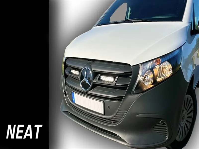 NEAT Smart Mount Twin Mercedes Vito 2025+ til Optibeam Pure 185 - Ledekstralys.dk