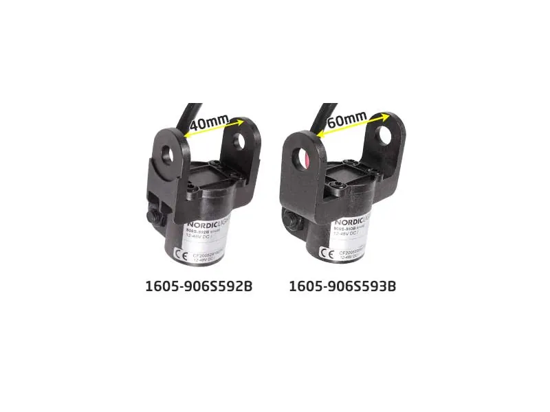 Nordic Lights DIN-beslag 40 mm med DT-stik 12-48V - Billede 2