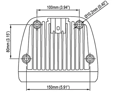 NORDIC LIGHTS LED Arbejdslys 2600lm 9-32V - Professionel Flood Belysning - Billede 3