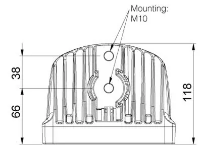 Nordic Lights LED Arbejdslys 2700lm 9-32V Kompakt Flood Belysning - Billede 4