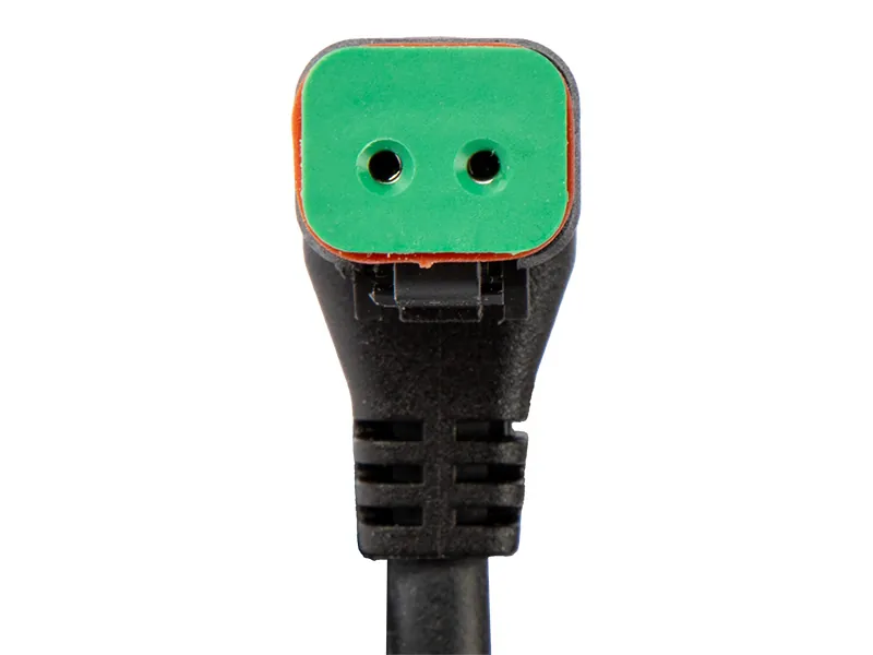 Wiring Kit Deutsch 50cm - 2-pin DT Kabelkit med 90° Vinkelstik - Billede 3