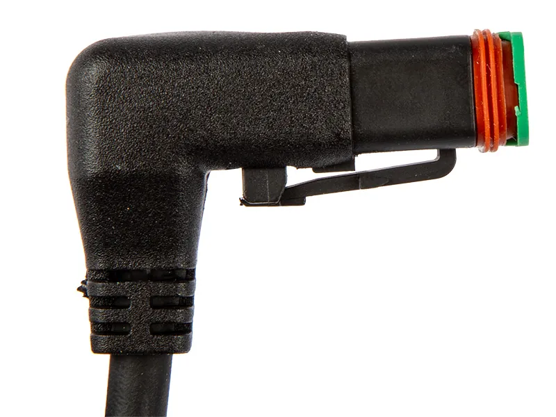 Wiring Kit Deutsch 3m - Bilkabel med 2-pin DT Stik og 90° Vinkel - Billede 2