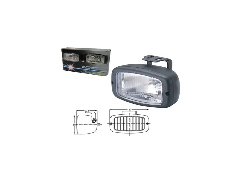 Sirius fjernlys H3 12V, sæt 133 x 65 mm - Ledekstralys.dk