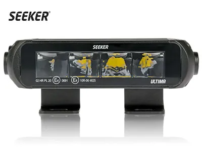SEEKER Ultima 10 LED Fjernlys - 4x Philips ZES - 900lm - 9-36V - Billede 3