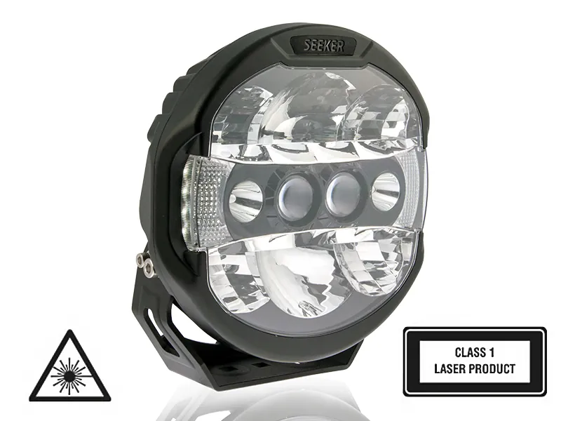 SEEKER QUANTUM LEDZER Fjernlyslygte - Hybrid LED/Laser 12000/6500lm 10-32V - Billede 3