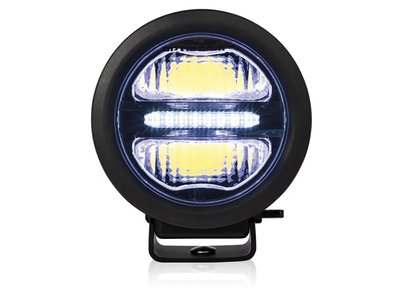 Optibeam Savage 5 LED Fjernlyslygte 2000lm 9-36V med Positionslys - Billede 3