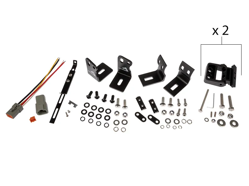 Optibeam Savage 12 LED Fjernlysrampe 4000lm 9-36V med Positionslys - Billede 10
