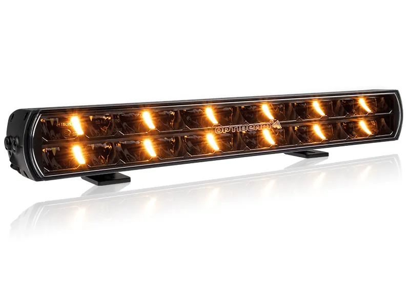 Optibeam Super Captain Dual 600 LED Fjernlysbar 25000lm 525mm 9-36V - Ledekstralys.dk