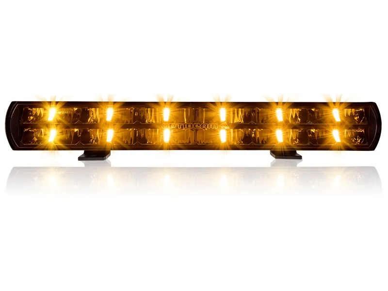 Optibeam Super Captain Dual 600 LED Fjernlysbar 25000lm 525mm 9-36V - Billede 4