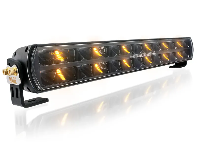 OPTIBEAM Super Captain Dual Rage 600 LED Fjernlys - 27000lm, 1300m rækkevidde, 9-36V - Ledekstralys.dk