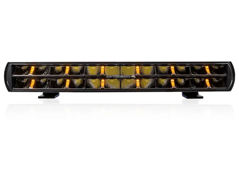 OPTIBEAM Super Captain Dual 600 Curved LED High Beam - 32000lm, 9-36V, 525mm - Billede 4