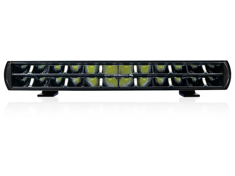 OPTIBEAM Super Captain Dual 600 Curved LED High Beam - 32000lm, 9-36V, 525mm - Billede 5