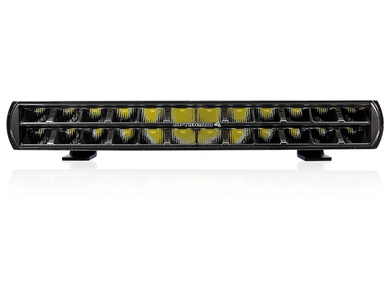 OPTIBEAM Super Captain Dual 600 Curved LED High Beam - 32000lm, 9-36V, 525mm - Billede 6