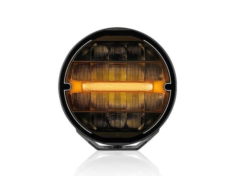 Optibeam Elites 9" Heated LED-ekstralys med opvarmet glas 9-36V - Ledekstralys.dk
