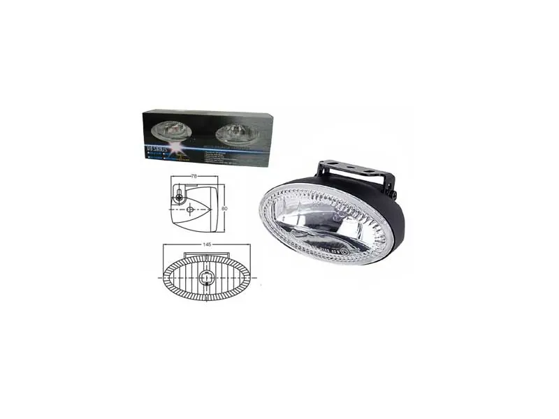 Sirius fjernlys H3 12V, sæt 145 x 75 mm - Ledekstralys.dk