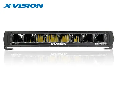 X-Vision Genesis 600 LED Lysbro 56cm 8000lm 9-30V Curved - Billede 2