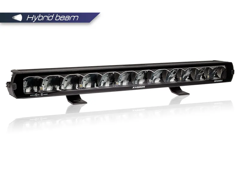 X-Vision Genesis II 800 Hybrid Beam LED Lysbro 79cm 10700lm 9-36V - Ledekstralys.dk