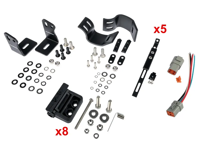 X-VISION Maxx 1300 LED Fjernlysbro 141cm 25000lm 9-36V - Billede 9