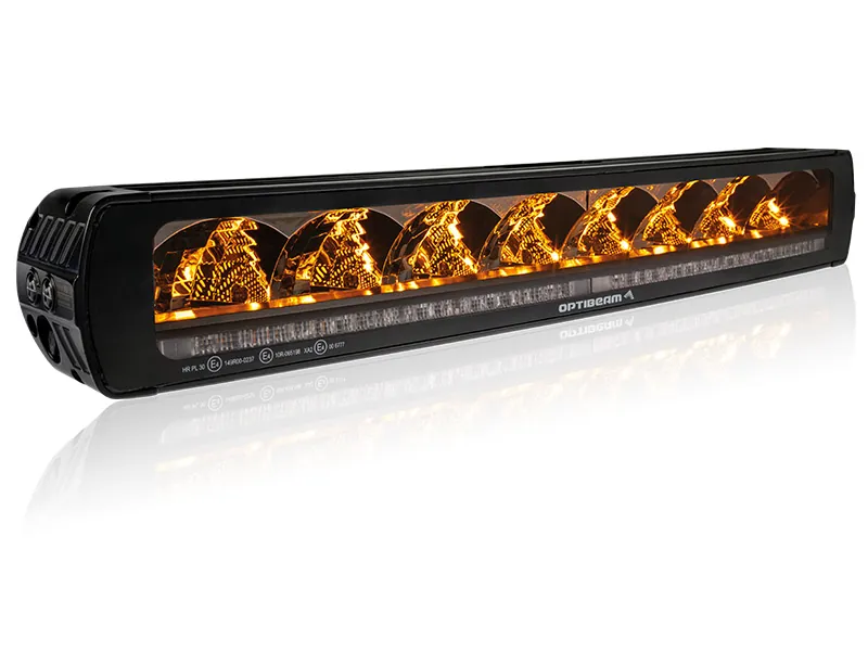 Optibeam Firebar LED Arbejdslys med Varsellys 10200lm 9-36V 562mm - Billede 3
