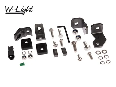 W-LIGHT Hurricane 400 LED Ekstra Lys - 24x3W Osram, 6480lm, 10-30V, Combo Beam - Billede 5