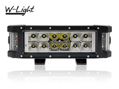 W-LIGHT ATV Sideshooter LED Arbejdslys 7200lm 12-24V med Opvarmning - Billede 2