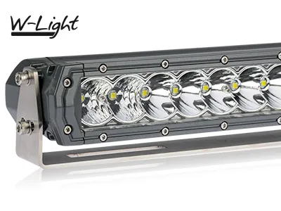 W-LIGHT Thunderbolt LED Fjernlysrampe 9423lm 553mm 20x Osram LED 11-32V - Billede 2