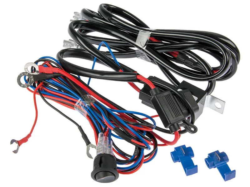 AUTOLINE HD Kabelsæt til Ekstra Lygter 12V 320W - Komplet Ledningssæt med Relæ - Billede 2