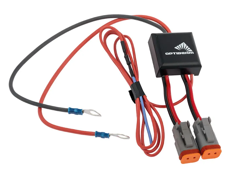 OPTIBEAM Wiring Kit DT - Kabelsæt til Ekstra Lygter 12/24V - 135W/270W - Billede 3
