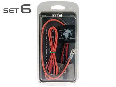 OPTIBEAM Wiring Kit DTP - Kabelsæt til Ekstra Lygter 12/24V - 135W/270W - Billede 2