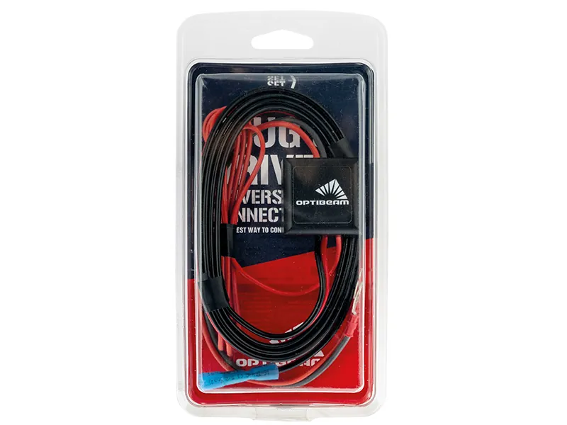 OPTIBEAM Wiring Kit WK040 Kabelsæt 12/24V 200/400W til Lysbro - Billede 2