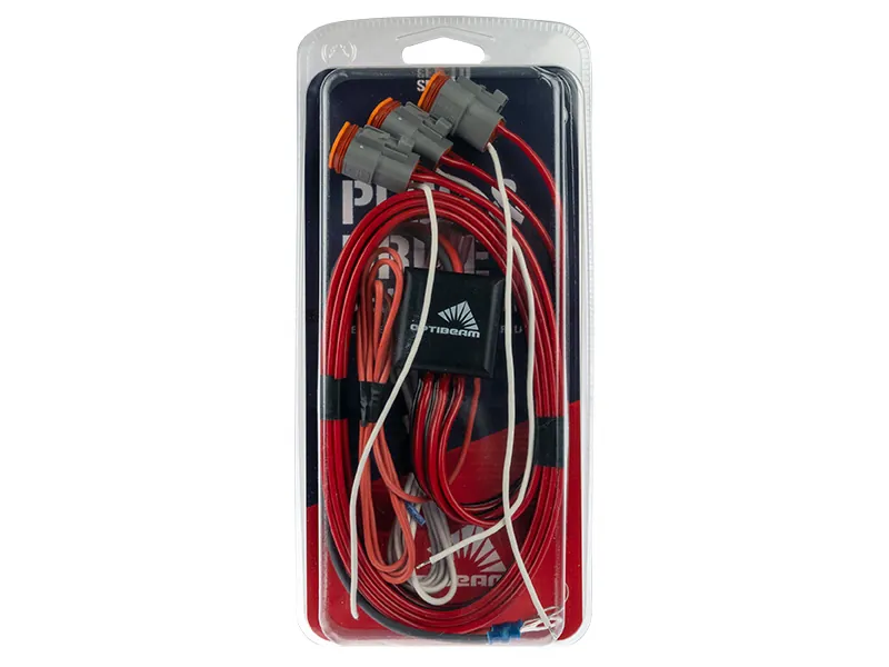 OPTIBEAM Kabelsæt DT 3-pin - 12/24V CAN-kompatibel til ekstra lygter - Billede 2