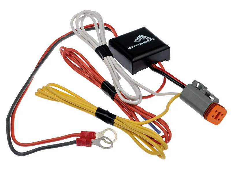 OPTIBEAM Deutsch Kabelsæt med Parkeringslys 12/24V 4-pin DT Stik - Billede 3