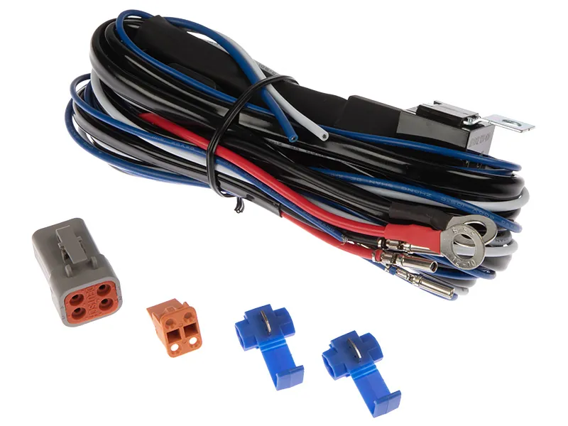 AUTOLINE Kabelsæt 4-pin DTP Deutsch 12V 40A Relay med 25A Sikring - Billede 2