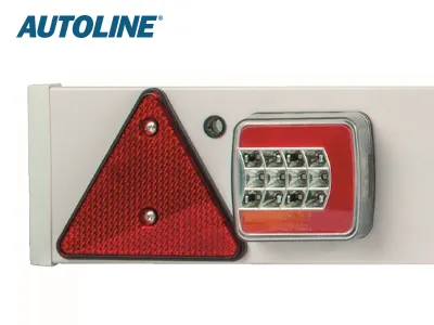AUTOLINE LED-Baglygter Trailer Kit 12-24V - Komplet med 10m Kabel og 7-Pol Stik - Billede 3